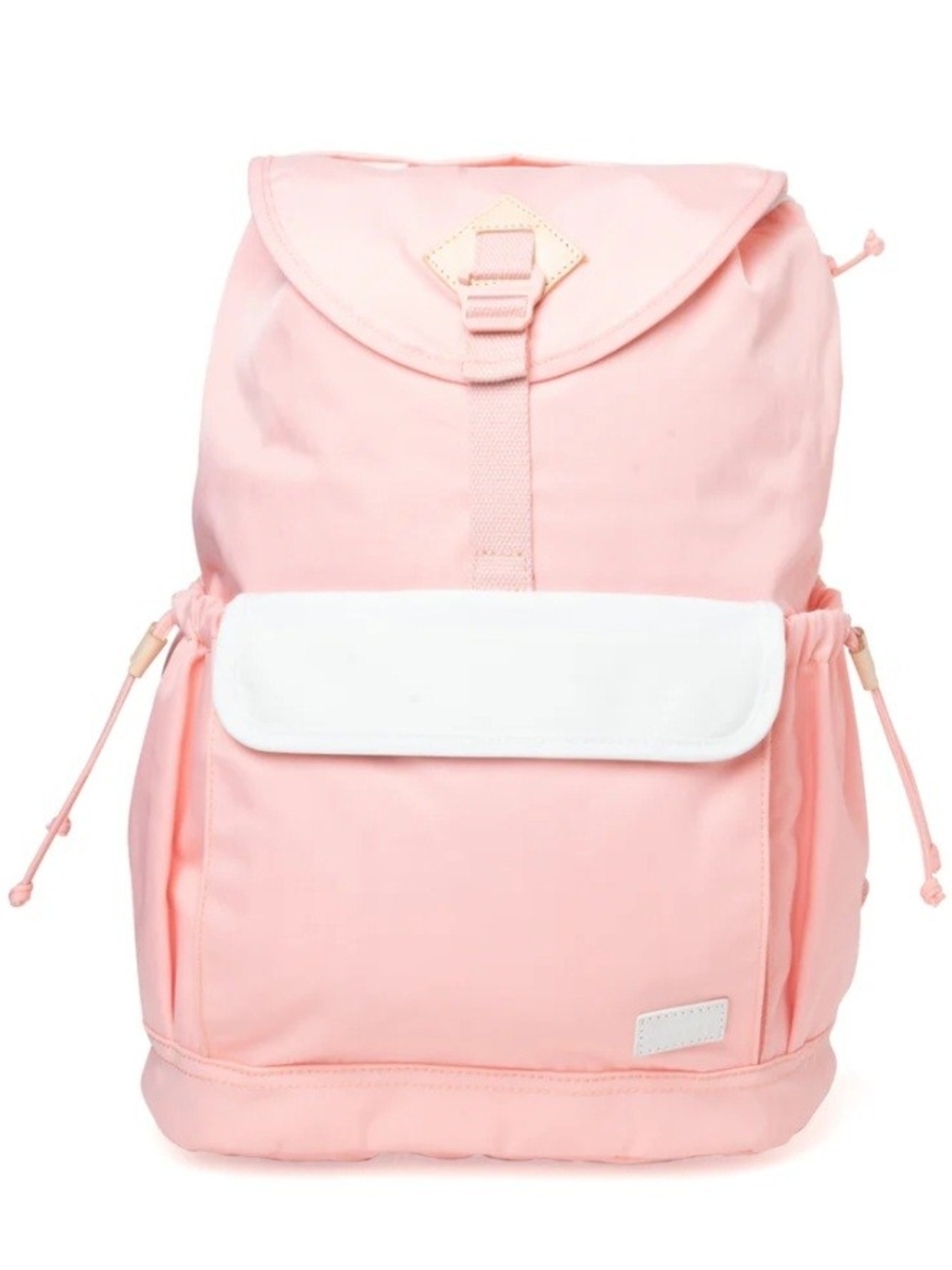 Lieu Pale Pink And White Pacific Mason Backpack NWOT